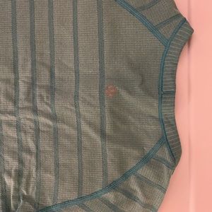Lululemon blue short sleeve top